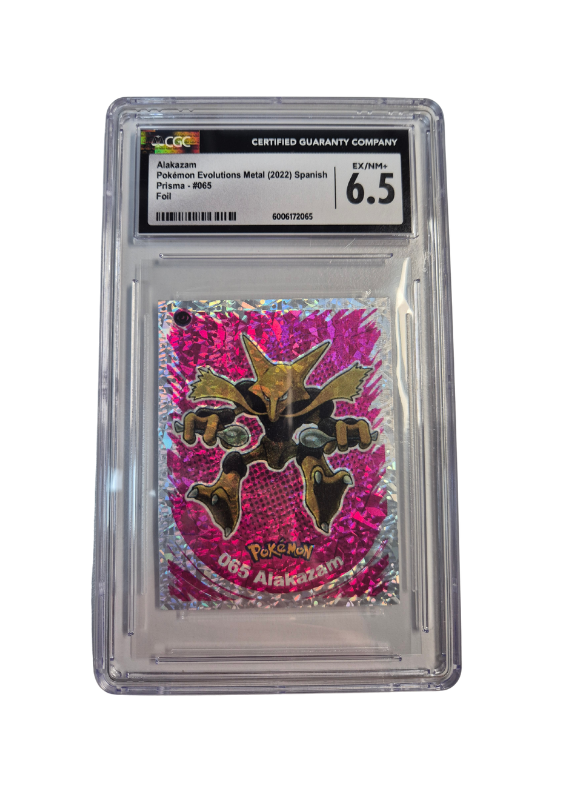 Pokémon - Alakazam/Simsala - Prisma Sticker - CGC 6.5