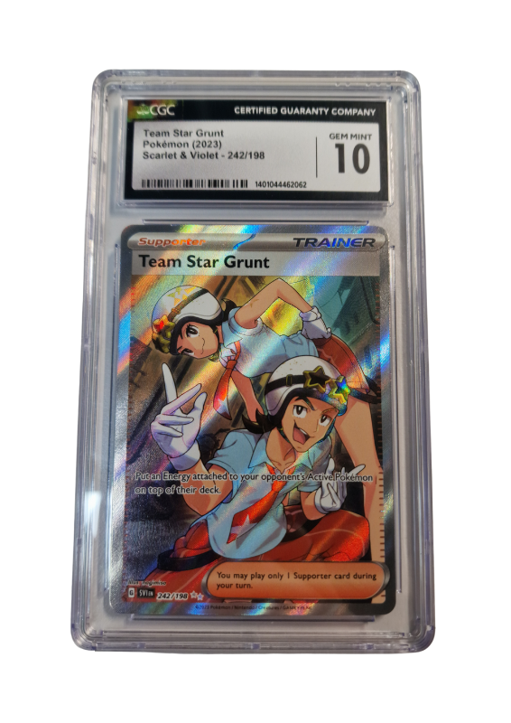 Pokémon - Rüpel von Team Star/Team Star Grunt - Scarlet & Violet #242 - CGC 10
