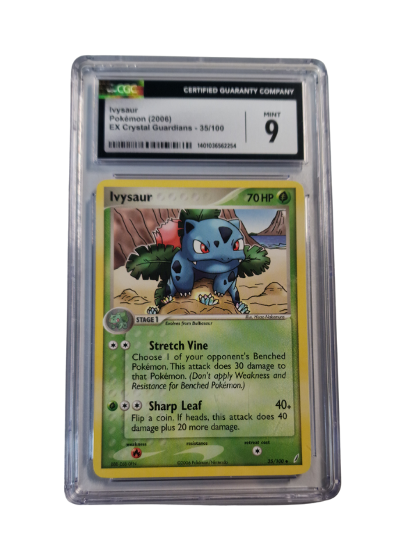 Pokémon - Bisaknosp/Ivysaur - EX Crystal Guardians #35 - CGC 9
