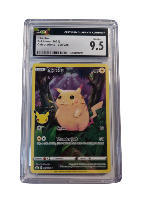 Pokémon - Pikachu - Celebrations #005 - CGC 9.5
