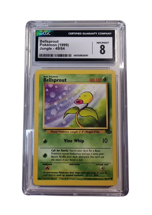 Pokémon - Knofensa/Bellsprout - Jungle #49 - CGC 8