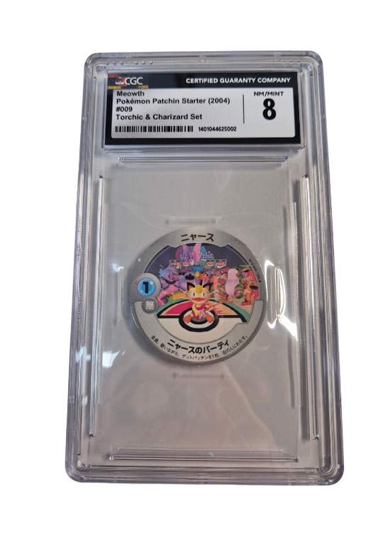 Pokémon - Meowth/Mauzi - Patchin Starter - CGC 8