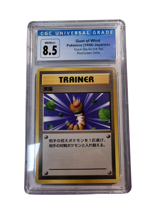 Pokémon - Windhauch/Gust of Wind - Quick Starter Gift Set - CGC 8.5