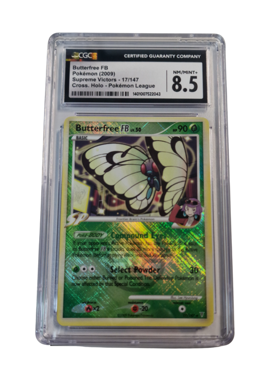 Pokémon - Smettbo/Butterfree FB - Supreme Victors #17 - CGC 8.5