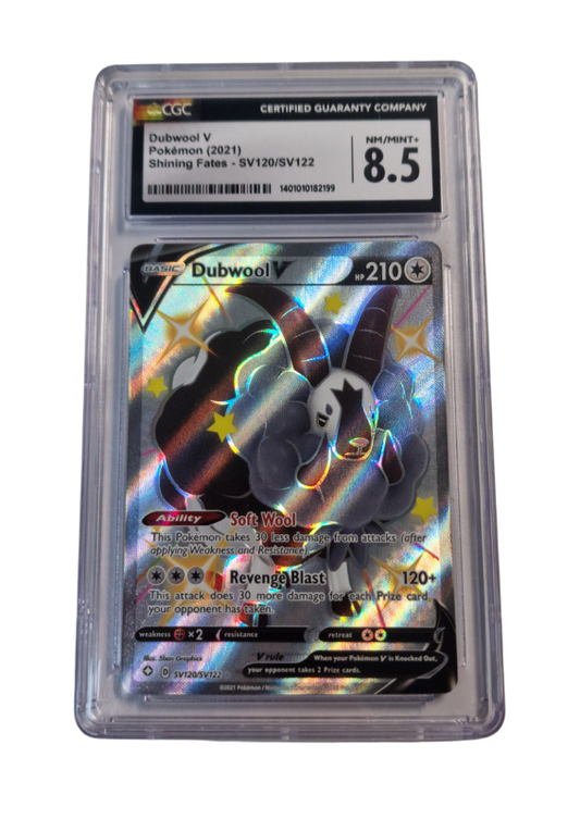 Pokémon - Zwollock/Dubwool V - Shining Fates #SV120 - CGC 8.5