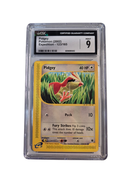 Pokémon - Pidgey/Taubsi - Expedition - CGC 9