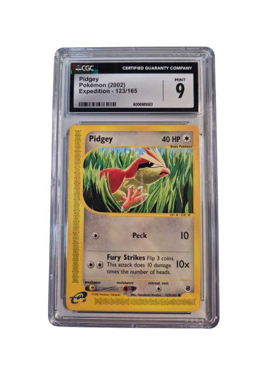 Pokémon - Pidgey/Taubsi - Expedition - CGC 9