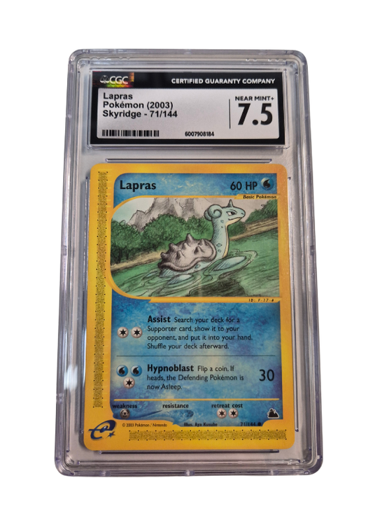 Pokémon - Lapras - Skyridge - CGC 7.5