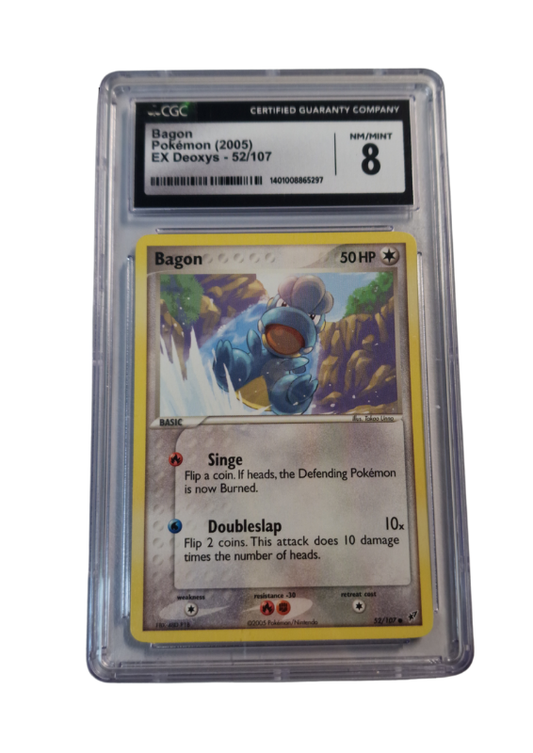 Pokémon - Kindwurm/Bagon - EX Deoxys #52 - CGC 8
