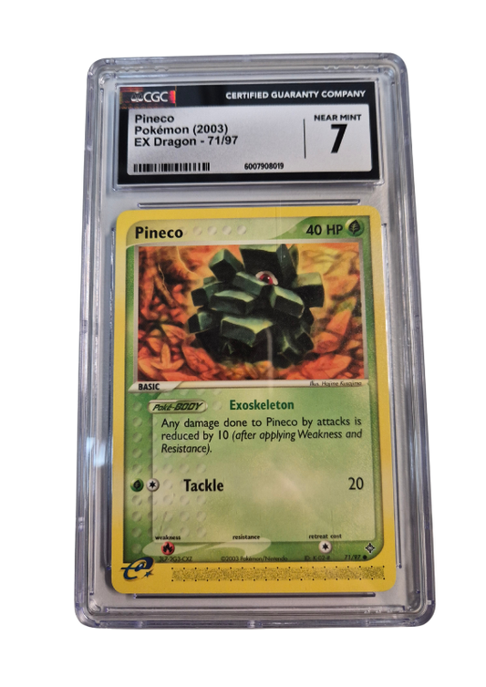 Pokémon - Pineco/Tannza - EX Dragon - CGC 7