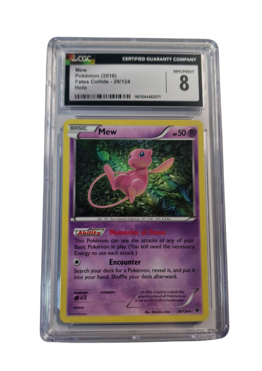 Pokémon - Mew - Fates Collide #29 - CGC 8