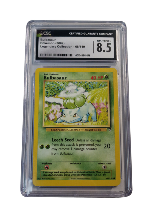 Pokémon - Bisasam/Bulbasaur - Legendary Collection #68 - CGC 8.5