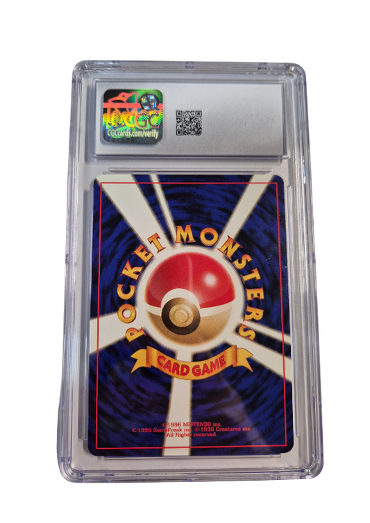 Pokémon - Brock's Geodude/Rockos Kleinstein - Leaders Stadium - CGC 9