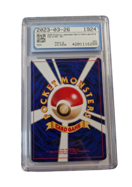 Pokémon - Teddiursa - Crossing the Ruins... No.216 - CGC 8