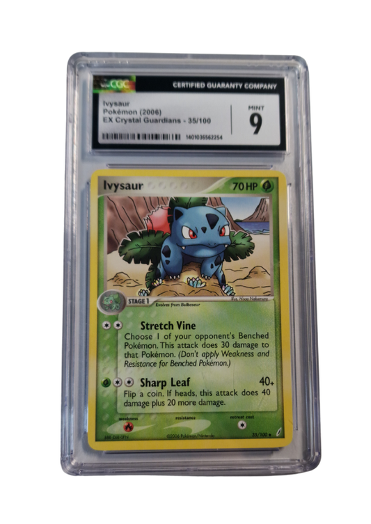 Pokémon - Bisaknosp/Ivysaur - EX Crystal Guardians #35 - CGC 9