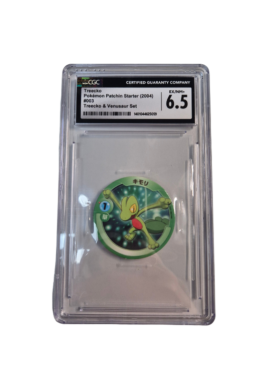 Pokémon - Treecko/Geckarbor - Patchin Starter - CGC 6.5