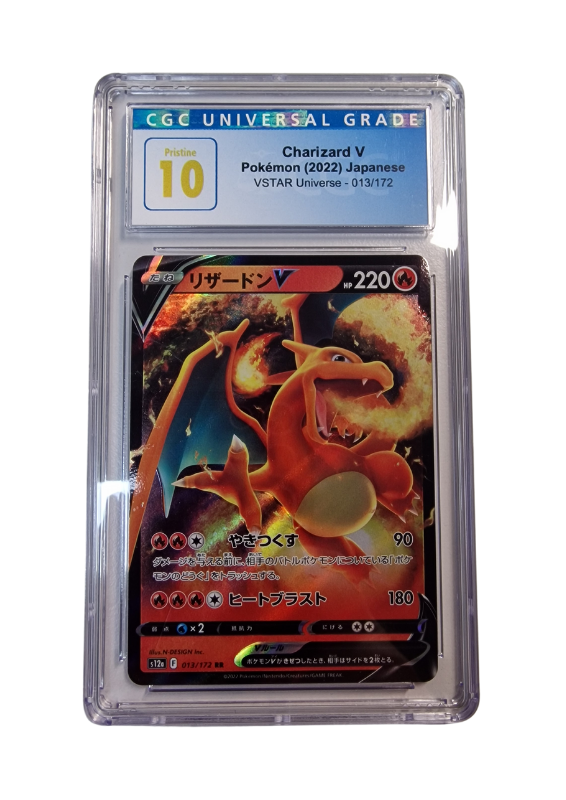 Pokémon - Glurak/Charizard V - VSTAR Universe #013 - CGC Pristine 10