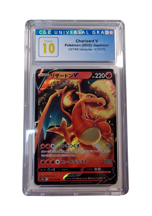 Pokémon - Glurak/Charizard V - VSTAR Universe #013 - CGC Pristine 10